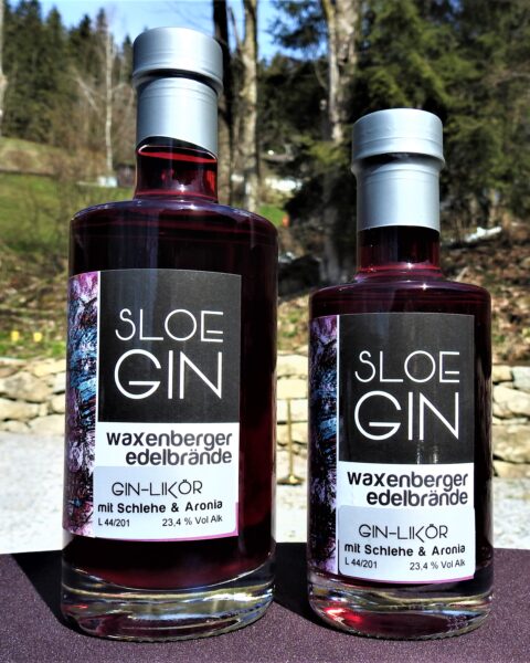 SloeGin - Ginlikör Schlehdorn Aronia