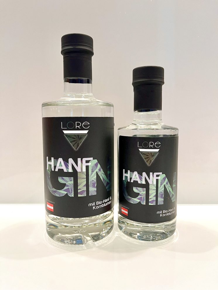 LoRe HanfGin mit Mühlviertler BioHanf