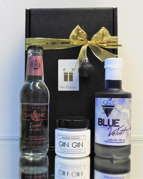 Gin-Tonic-Kerze GinGeschenkBox