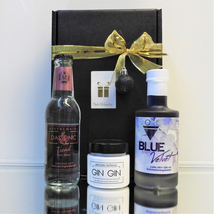 Gin-Tonic-Kerze GinGeschenkBox