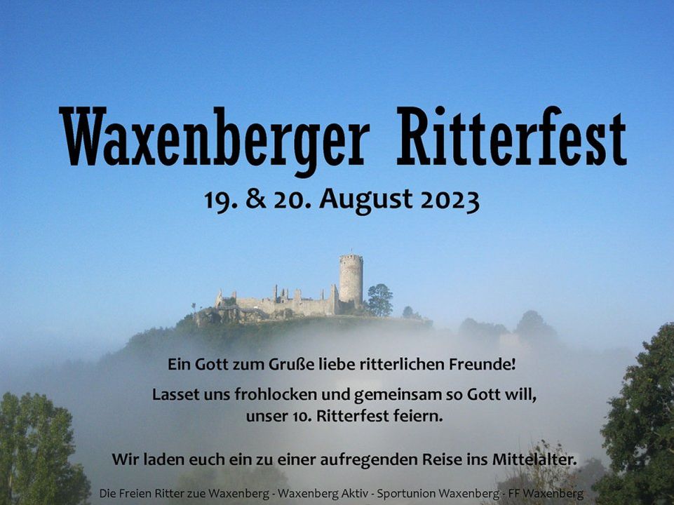 Ritterfest Waxenberg