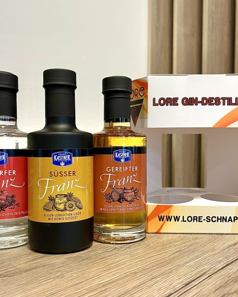 Lebkuchen Destillat - 3er Geschenkkarton